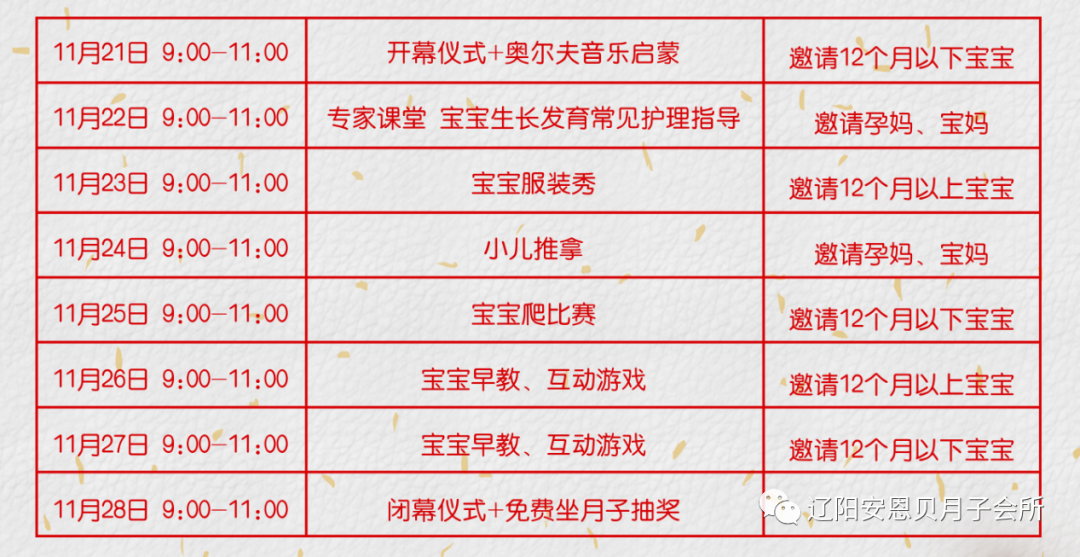 安恩貝三周年感恩回饋,邀您免費(fèi)坐月子